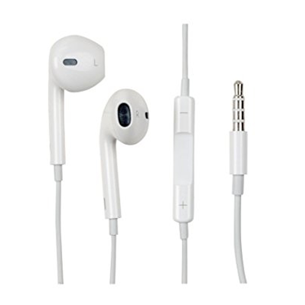 هدفون اپل مدل EarPods با کانکتور 3.5mm جک اپل استوری Apple Storeبا گارانتی