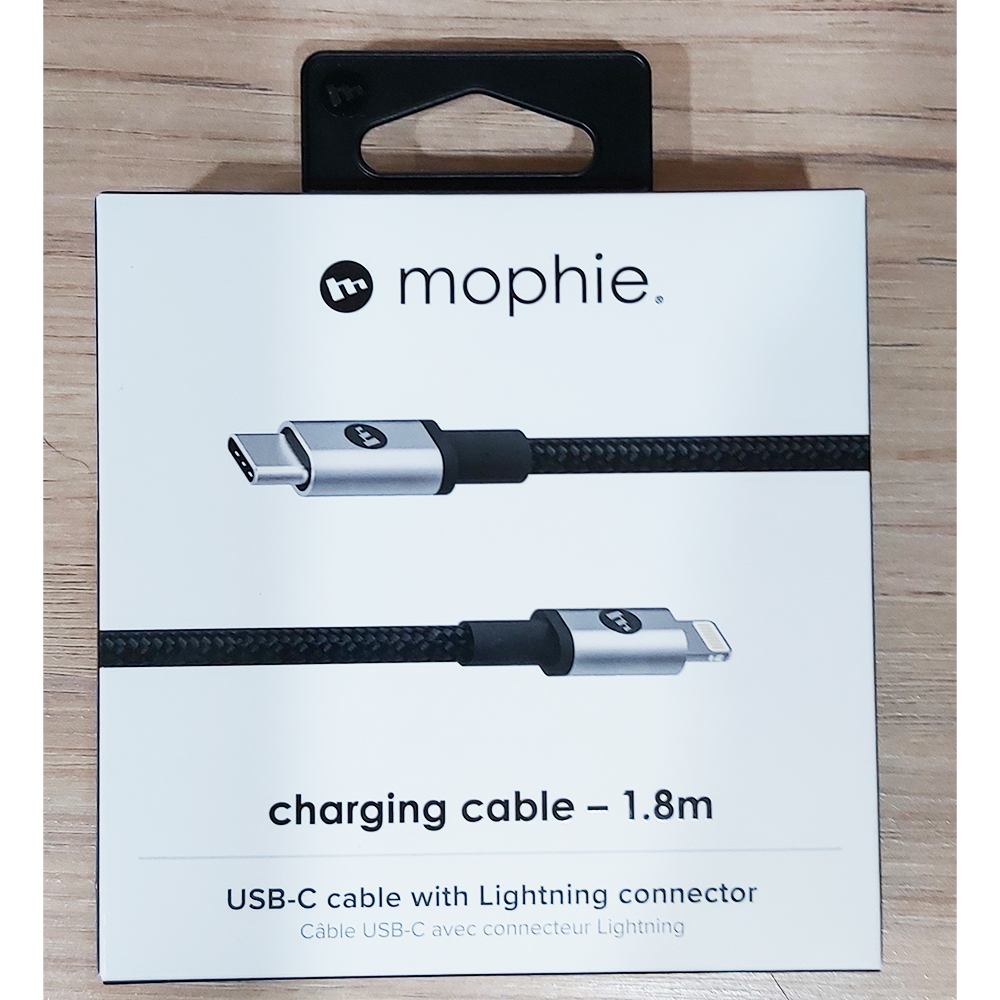 کابل شارژ Mophie مدل USB-C TO Lightning