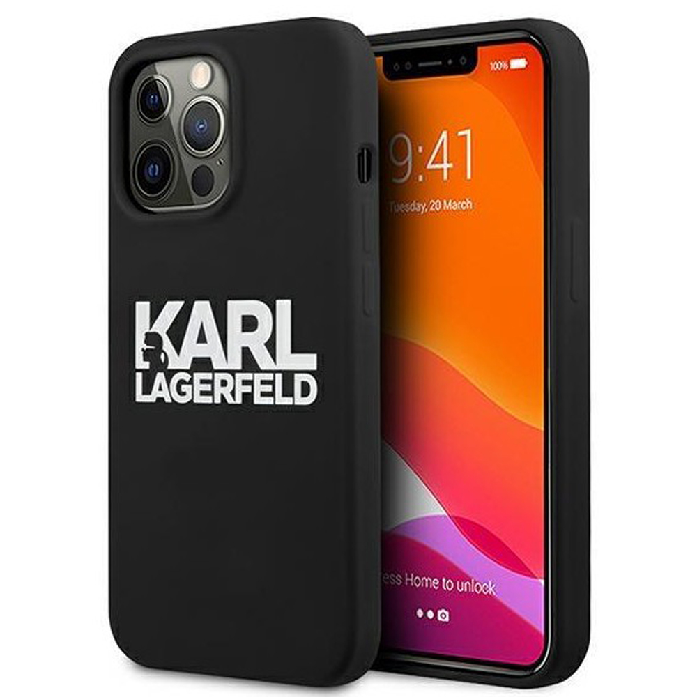 قاب سیلیکونی کارل لاگرفلد Karl Lagerfeld سیلیکونی اورجینال مدل KARL LAGERFELD