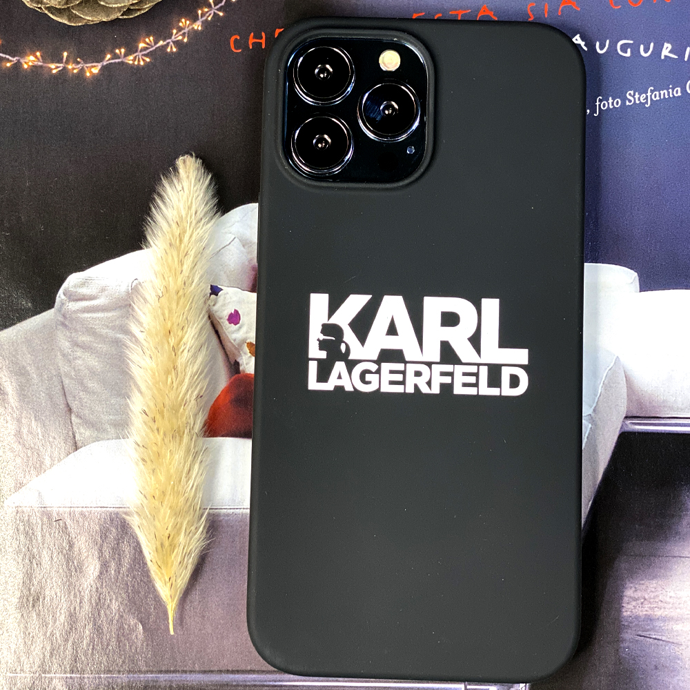 قاب سیلیکونی کارل لاگرفلد Karl Lagerfeld سیلیکونی اورجینال مدل KARL LAGERFELD
