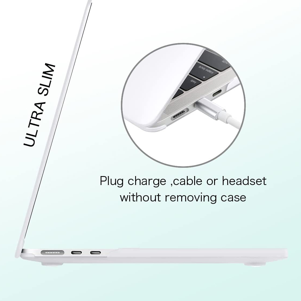 کاور مک بوک مدل هاردشل HardShell مناسب برای MacBook New Air 13.6 inch M2