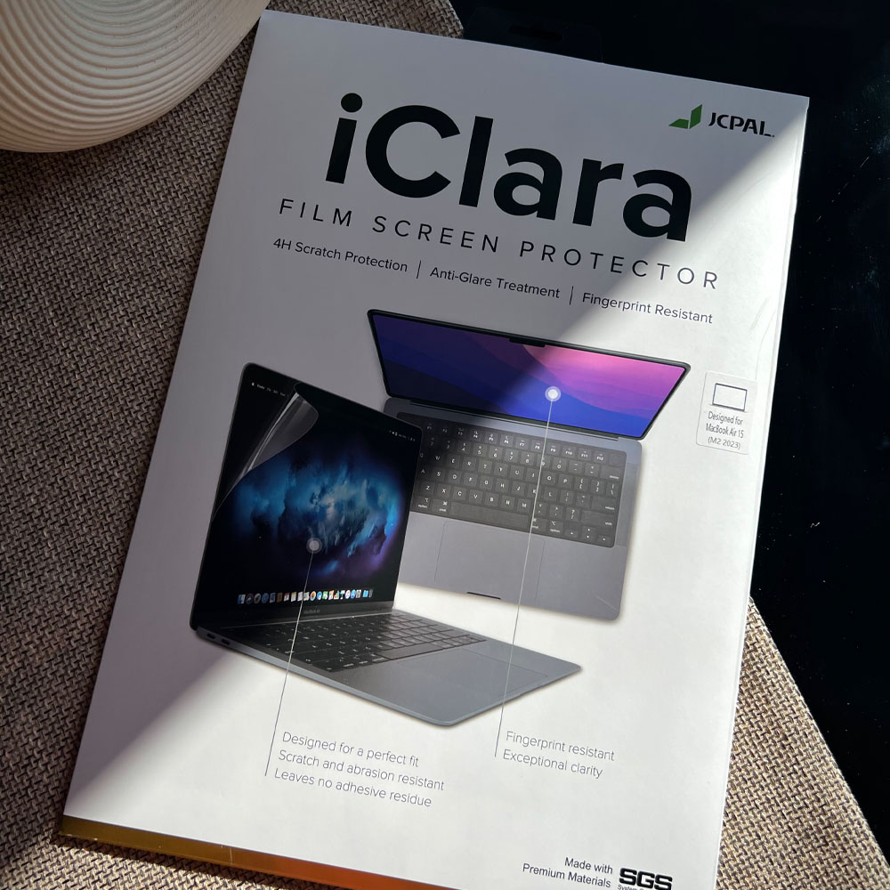 برچسب محافظ صفحه نمایش مک بوک  جی سی پال JCPAL مدل iClara