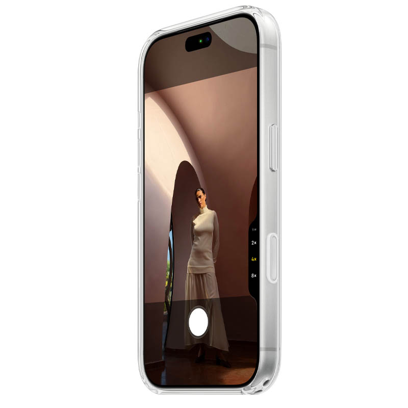 قاب شفاف مگسیف آیفون 18 Pro و 18 Pro Max طرح Apple