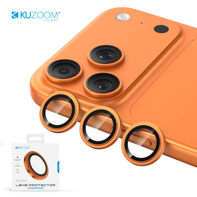 محافظ لنز دوربین KUZOOM مدل AR+AF آیفون 18