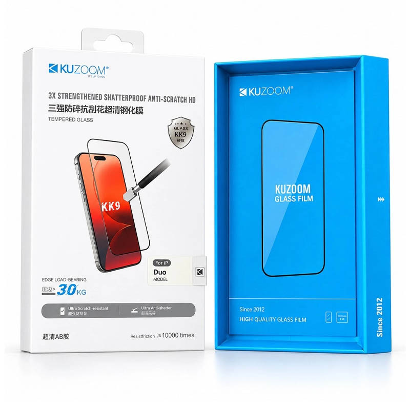 گلس کوزوم KUZOOM KK9 آیفون تاشو اپل iPhone Duo