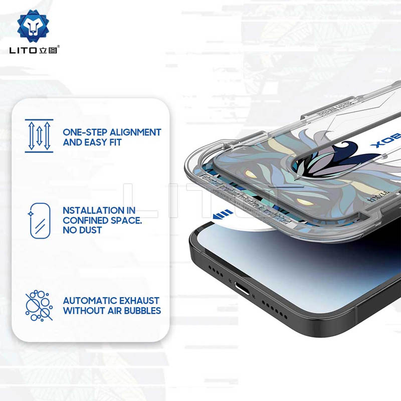گلس پرایوسی لیتو LITO Magic Glass Box آیفون 18 پرو مکس