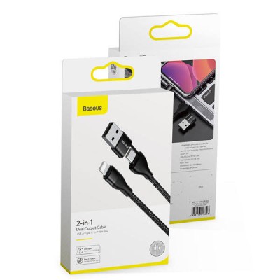 کابل Baseus مدل Dual Output Cable