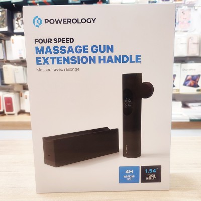 ماساژور تفنگی درمانی پاورولوژِی POWEROLOGY مدل PWTMEHABK با گارانتی