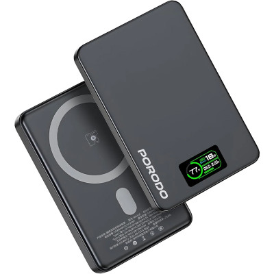پاوربانک مگسیف 10000mAh پرودو Porodo مدل PBO85 با گارانتی