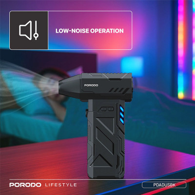 جت‌فن دمنده پرودو PORODO مدل Turboblast Portable Air Blower PDADUSBK با گارانتی