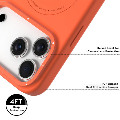 قاب سیلیکونی مگسیف MagSafe یانگ کیت YOUNGKIT مدل Morandi Silicone