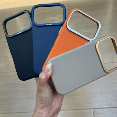 قاب چرمی مگسیف MagSafe ممومی memumi مدل Bo Ming Series