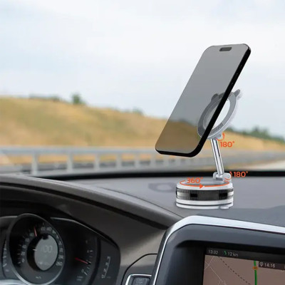 هولدر موبایل وکیوم مکشی مگ سیف Magsafe پرودو Porodo مدل PDCCJ33 با گارانتی