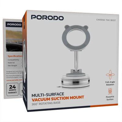 هولدر موبایل وکیوم مکشی مگ سیف Magsafe پرودو Porodo مدل PDCCJ33 با گارانتی