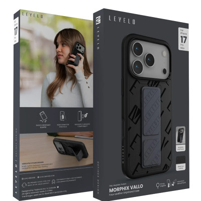 قاب ضد ضربه استند دار لولو Levelo مدل MORPHIX VALLO