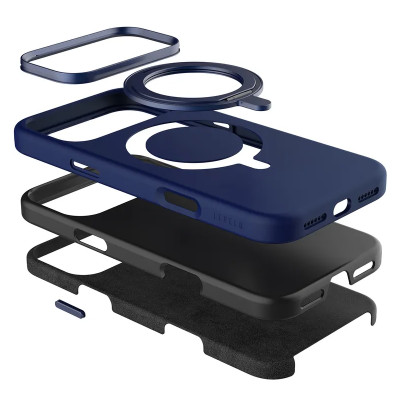 قاب مگسیف MagSafe ضد ضربه لولو Levelo مدل استند دار Iris Pro