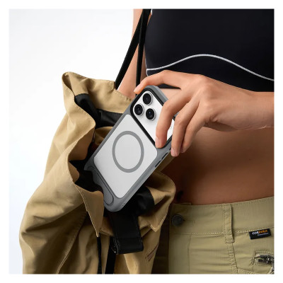 قاب مگسیف MagSafe  ضد ضربه لولو Levelo مدل استند دار Matteo