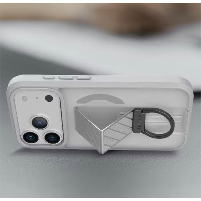 قاب مگسیف MagSafe ضد ضربه لولو Levelo مدل استند دار Morphix Clara