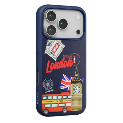 قاب چرمی ضد ضربه لولو Levelo مدل Vallo London