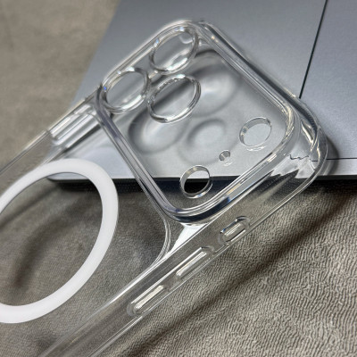 قاب شفاف مگسیف MagSafe مجیک ماسک Magic Mask مدل Full Cover Camera