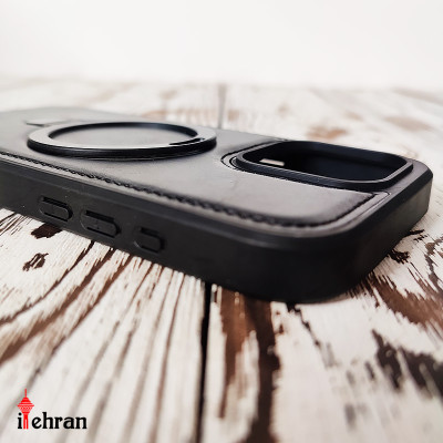 قاب چرمی مگسیف J-CASE مدل استند دار