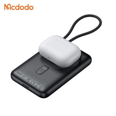پاور بانک مگسیف 10000 با کابل متصل مک دودو Mcdodo مدل MC-632 با گارانتی
