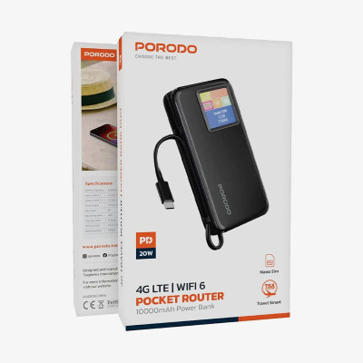 پاوربانک جیبی پرودو PORODO مدل PB087 باگارانتی