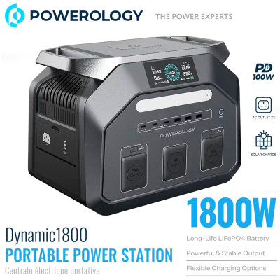پاور استیشنPOWEROLOGY پاورولوجی 1800واتی مدل Dynamic1800