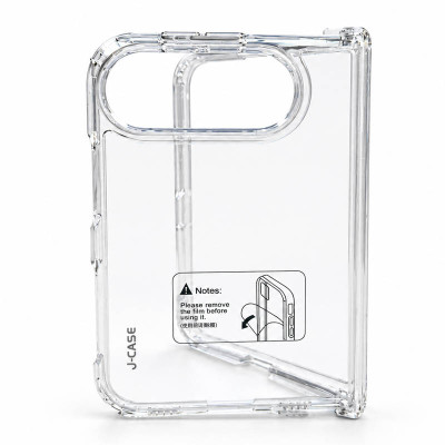 قاب شفاف J-CASE آیفون تاشو iPhone Duo