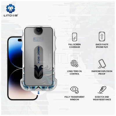 گلس پرایوسی لیتو LITO Magic Glass Box آیفون 18 پرو مکس
