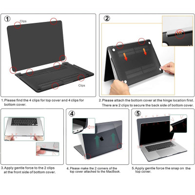 کاور مدل هاردشل HardShell مناسب برای MacBook Neo13 inch