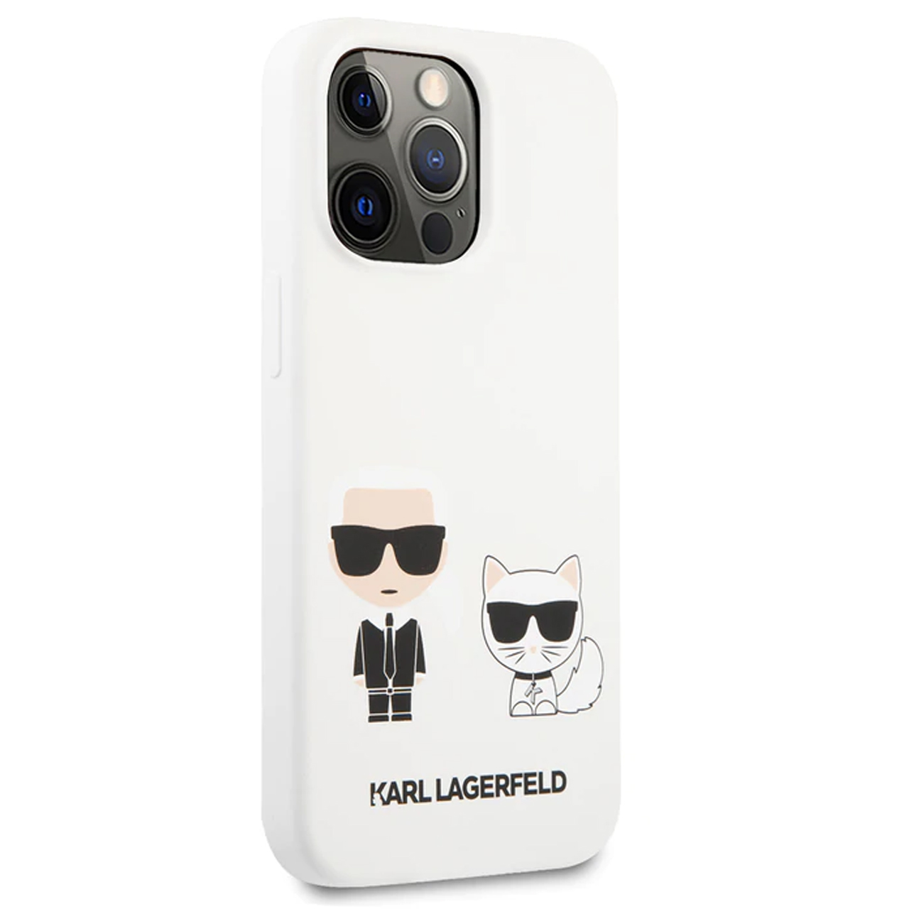 قاب سیلیکونی کارل لاگرفلد Karl Lagerfeld سیلیکونی اورجینال مدل Karl & Cat