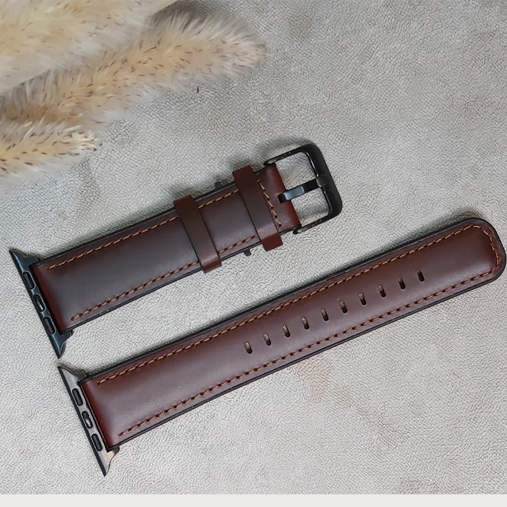 بند اپل واچ چرمی پولو Polo مدل Genuine Leather