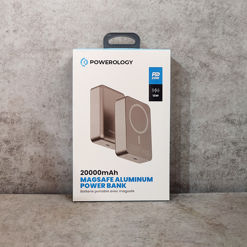 پاور بانک Power Bank پاورولوژی POWEROLOGY مدلPPBCHA33-GY  20000 mAh با گارانتی