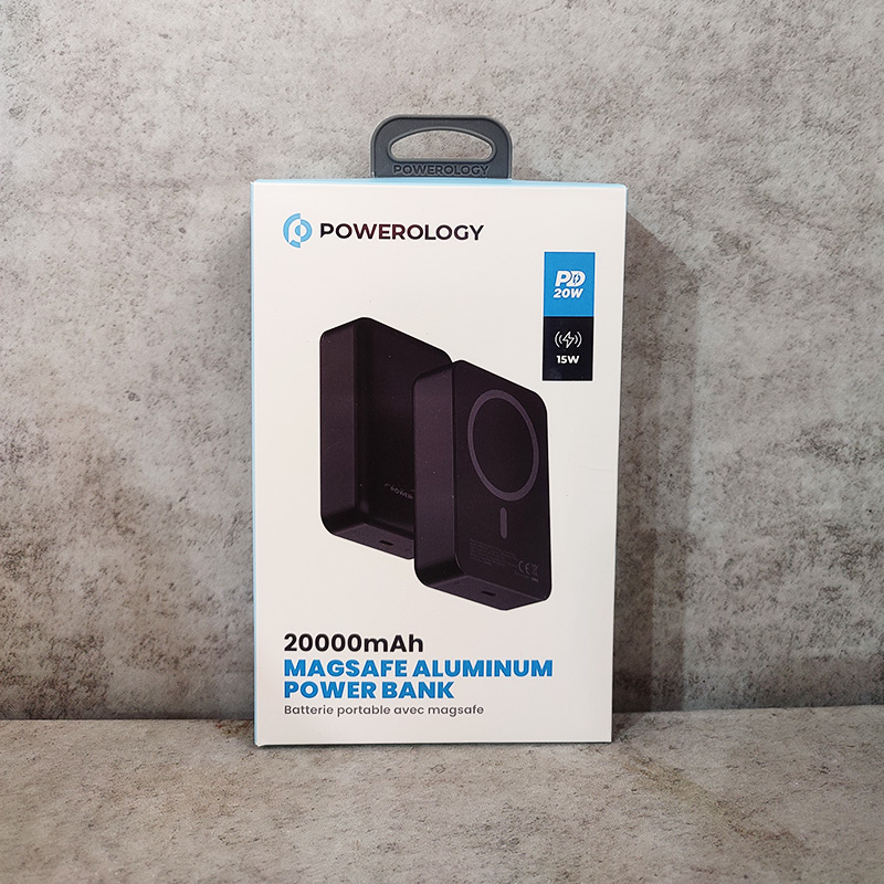 پاور بانک Power Bank پاورولوژی POWEROLOGY مدلPPBCHA33-GY  20000 mAh با گارانتی